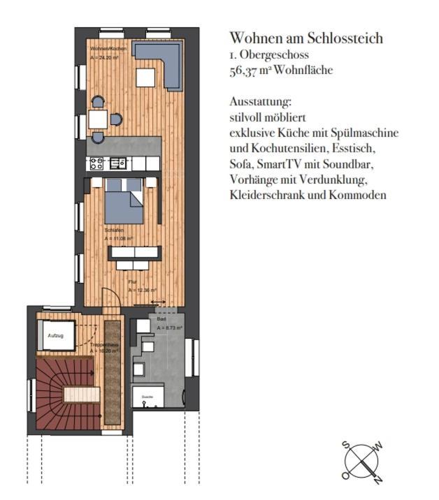 Wohnen Am Schlossplatz Oldenburg Room photo